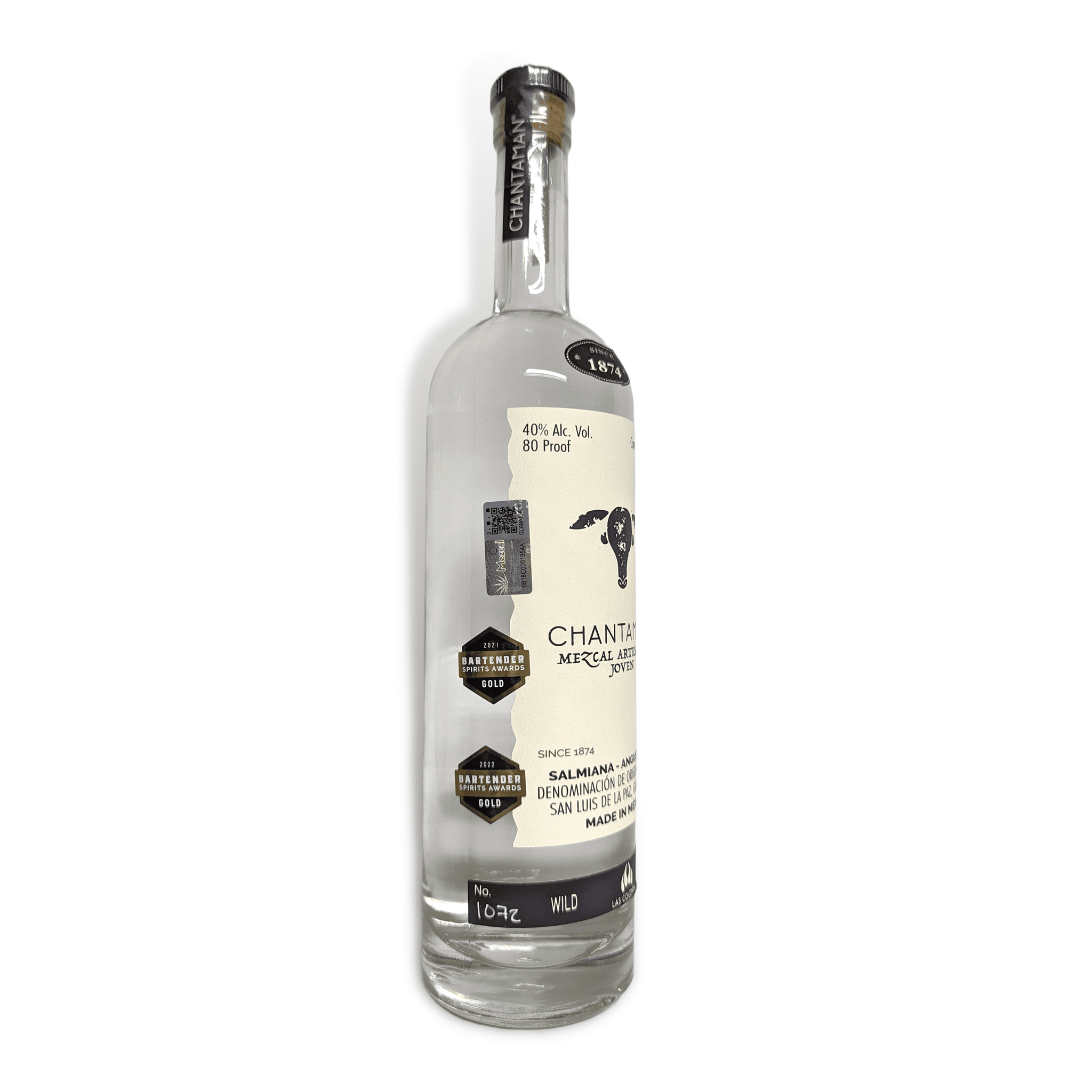 MEZCAL ARTESANAL CHANTAMAN TIPO JOVEN