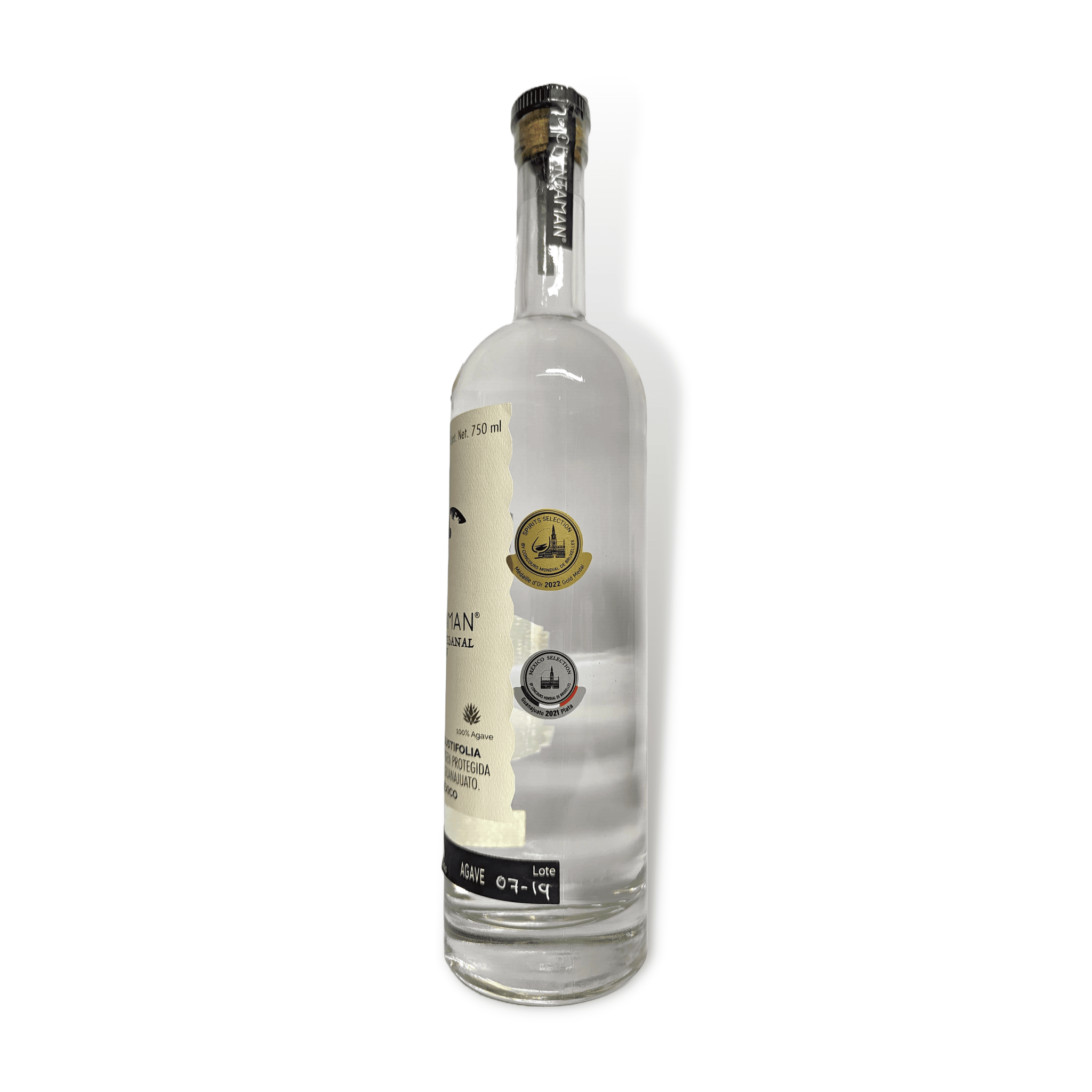 MEZCAL ARTESANAL CHANTAMAN TIPO JOVEN